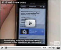 NAB Show organizers today unveiled MyNABShow Mobile.