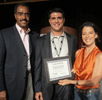 (L to R) Marcellus Alexander, NAB executive VP of Television; Mike Silecchia, VP of Retail Sales, KXRM-TV/KXTU; and Madelyn Bonnot Griffin, Managing Partner, National Communications, Inc.