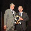 (L to R) Gordon Smith, NAB President and CEO; Franklin D. Schurz, Schurz Communications Chairman