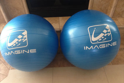 Imagine Products' Blue Workout Balls