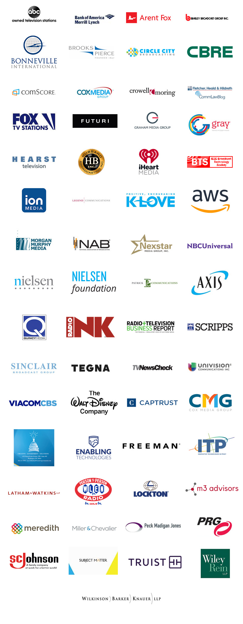 NAB Leadership Foundation Partners and Sponsors