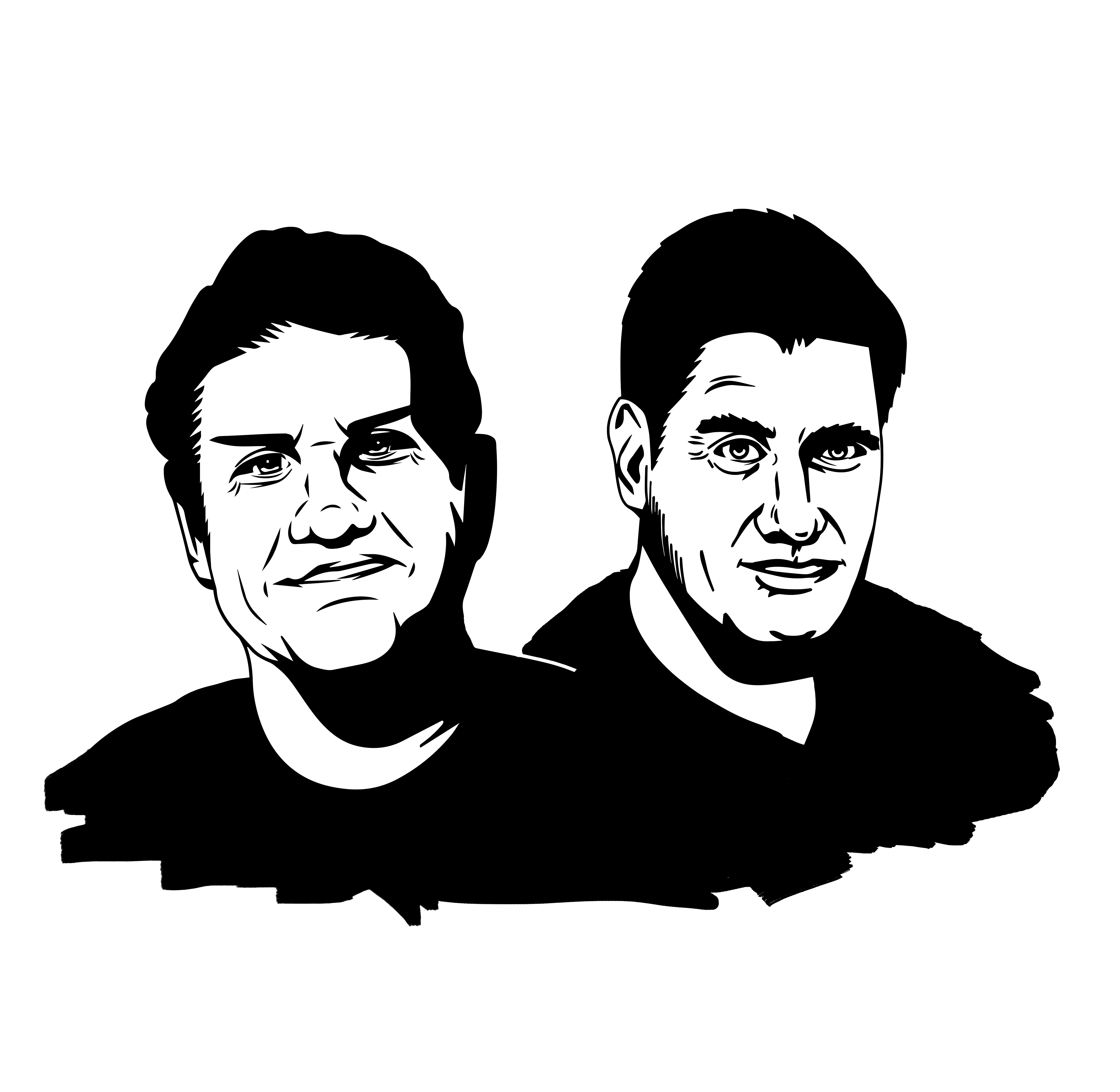 Mike and Mike  Illustartion
