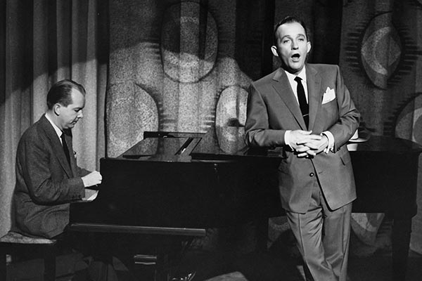 Bing Crosby performing