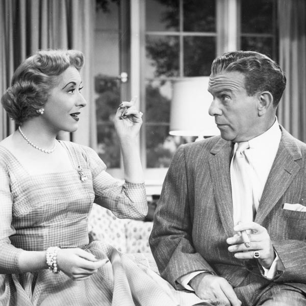 Gracie Allen and George Burns