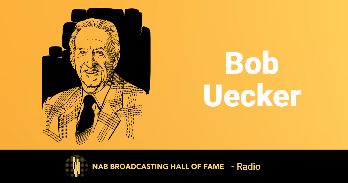 Bob Uecker  NAB Broadcasting Hall of Fame
