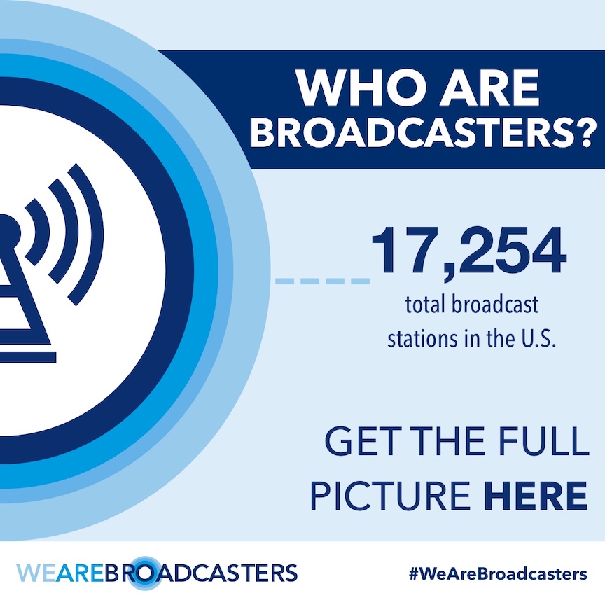 'Who Are Broadcasters?' Infographic